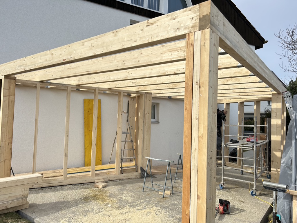 Schreinerarbeiten Carpentry Zurich – exterior wood construction