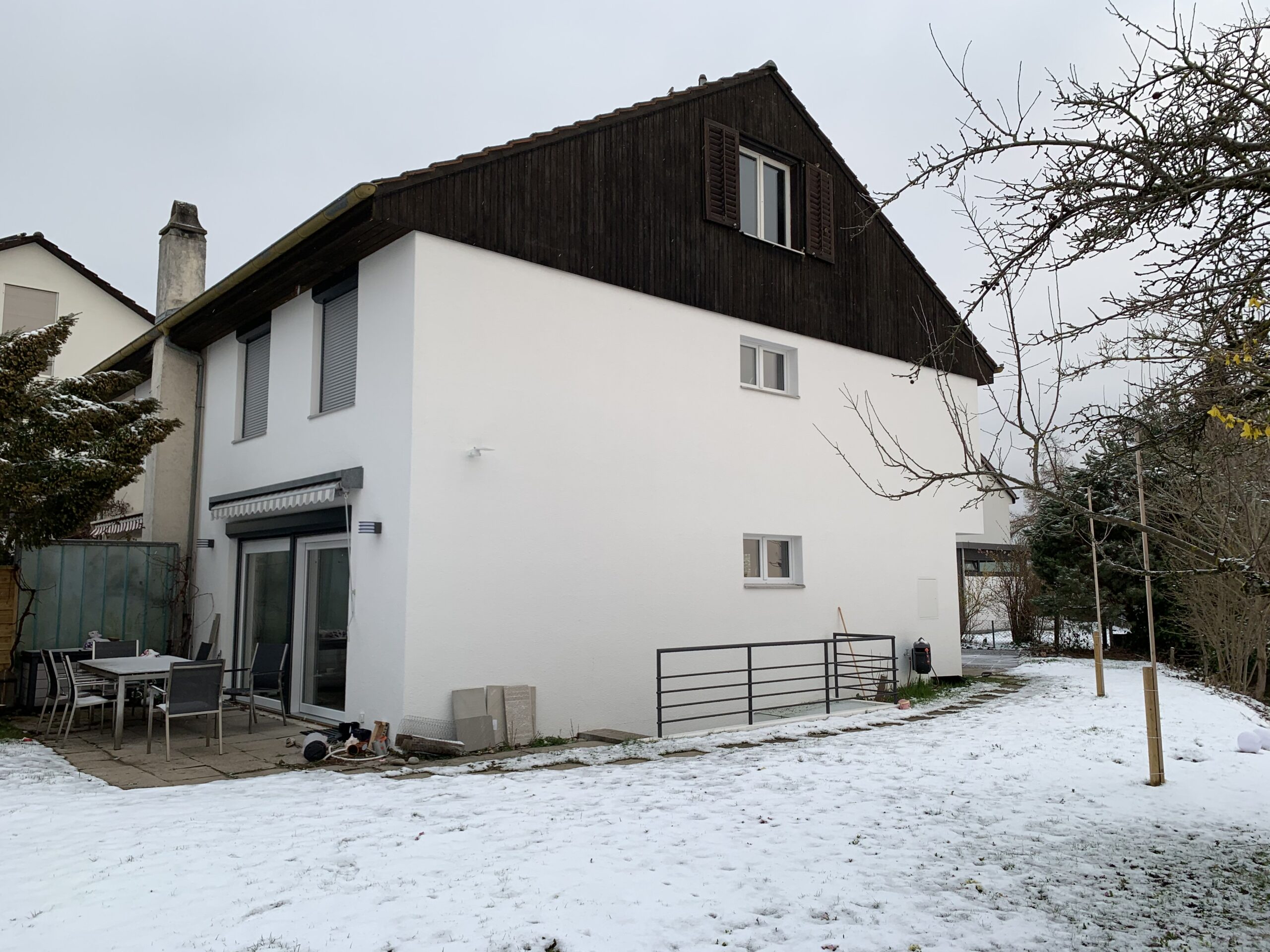 Vorher_Bild_Umbau Haus vor Renovation Zürich – Altbau Zustand